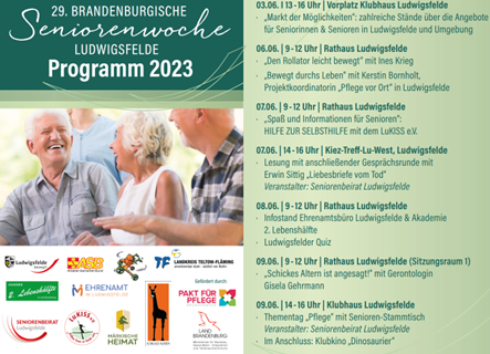 LuKiss: Eröffnung Brandenburgische Seniorenwoche in Ludwigsfelde