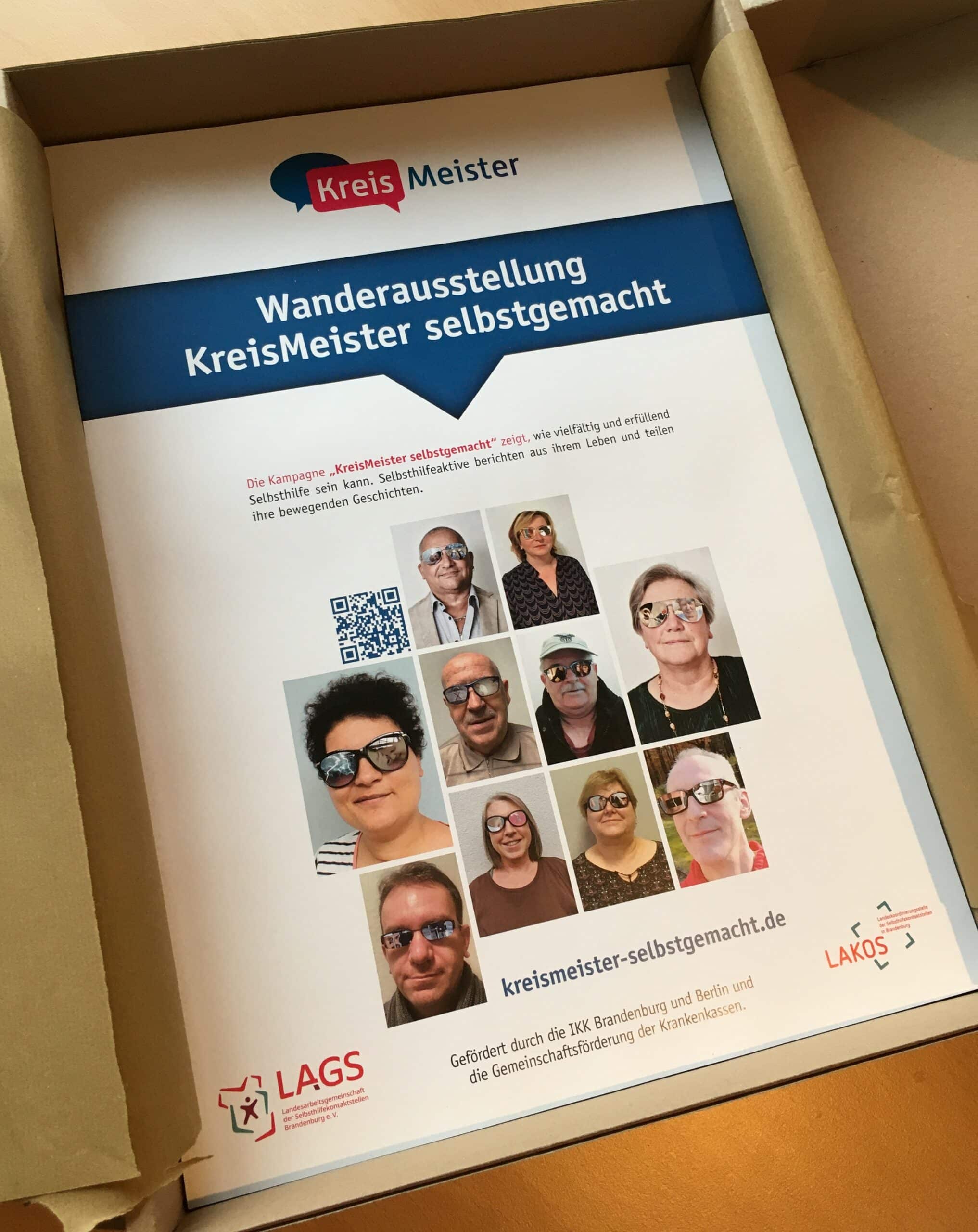 Wanderausstellung KreisMeister selbstgemacht LAGS e.V.