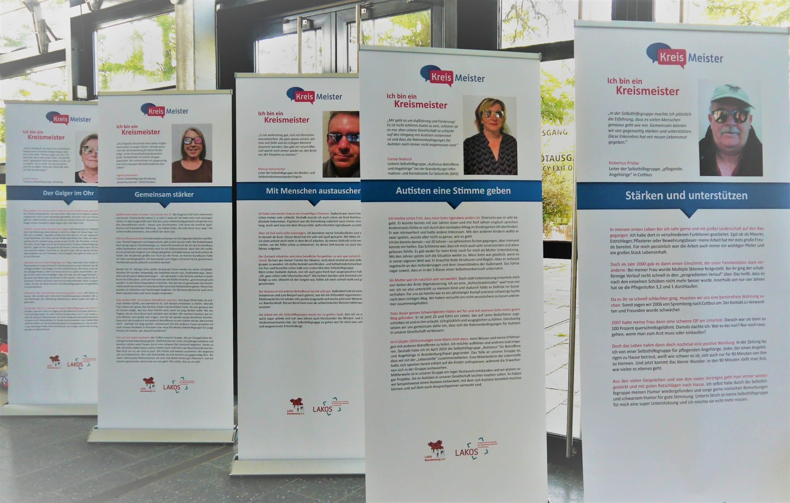 Neueröffnung KIS Potsdam-Mittelmark mit Ausstellungseröffnung KreisMeister selbstgemacht