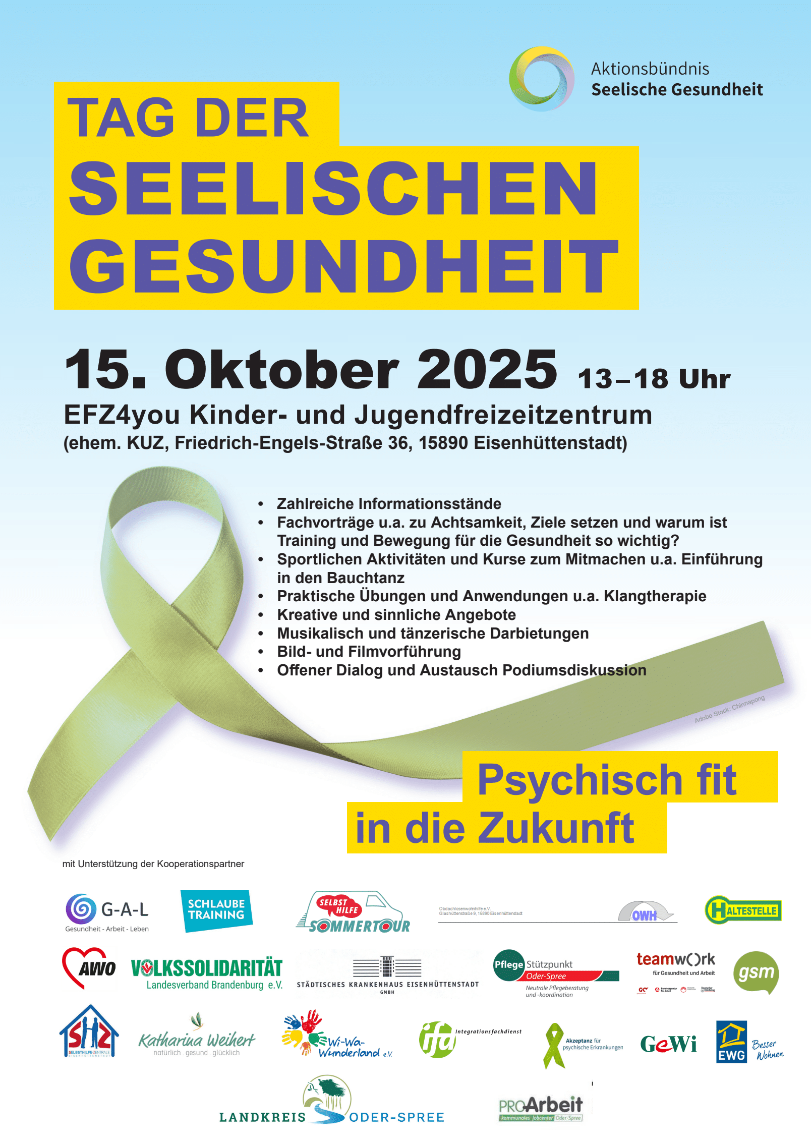 Selbsthilfe-Sommertour in Eisenhüttenstadt