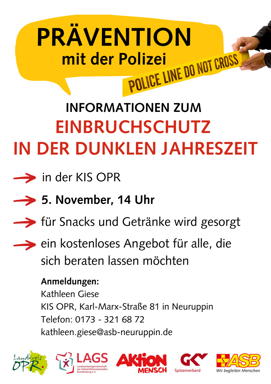 Prävention mit der Polizei