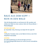 Raus aus dem Kopf - rein in den Wald