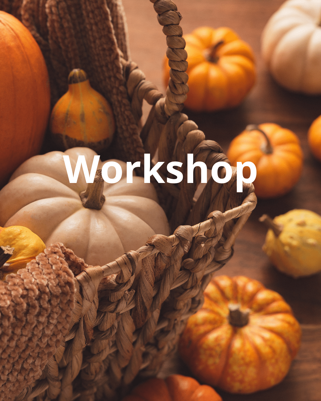 Workshop „Alles rund um den Kürbis“