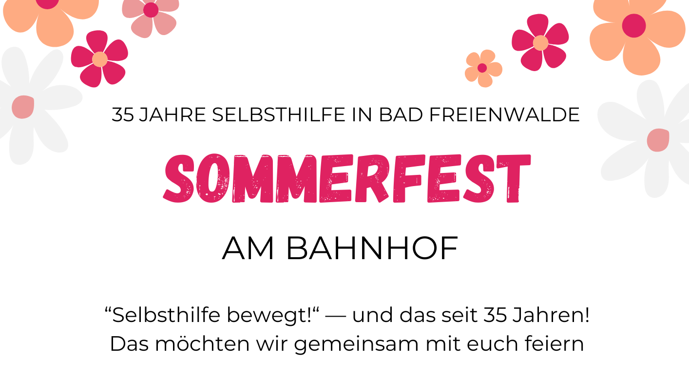 Sommerfest im Bahnhof Bad Freienwalde