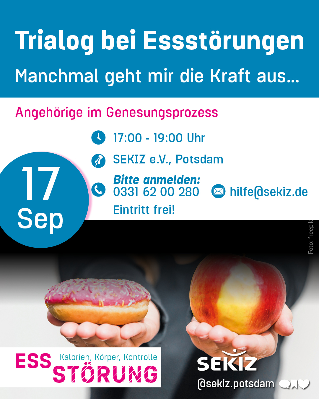 Trialog bei Essstörungen "Manchmal geht mir die Kraft aus…"