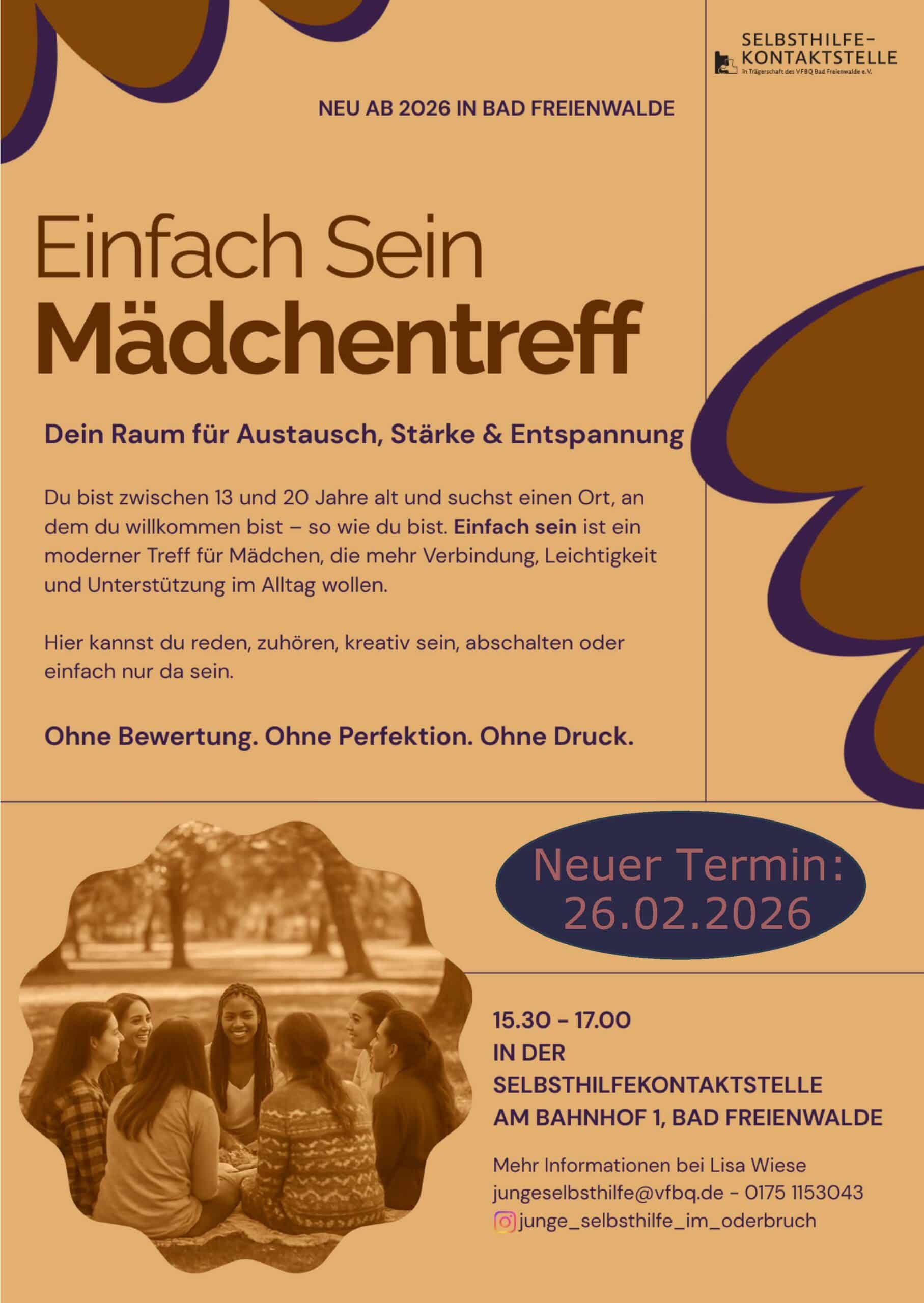 Mädchentreff in Bad Freienwalde