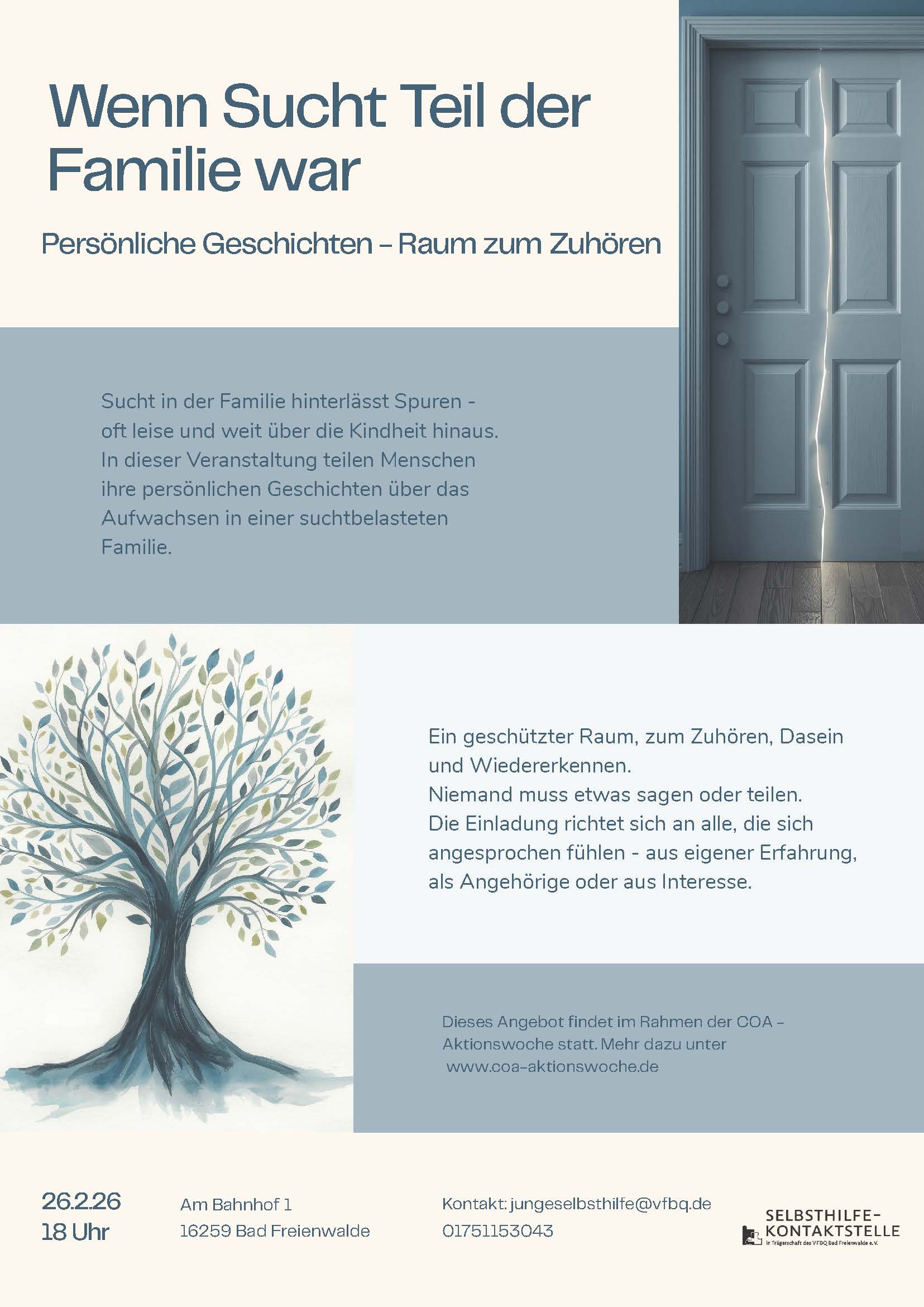 Wenn Sucht Teil der Familie war