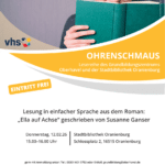 Lesung in einfacher Sprache