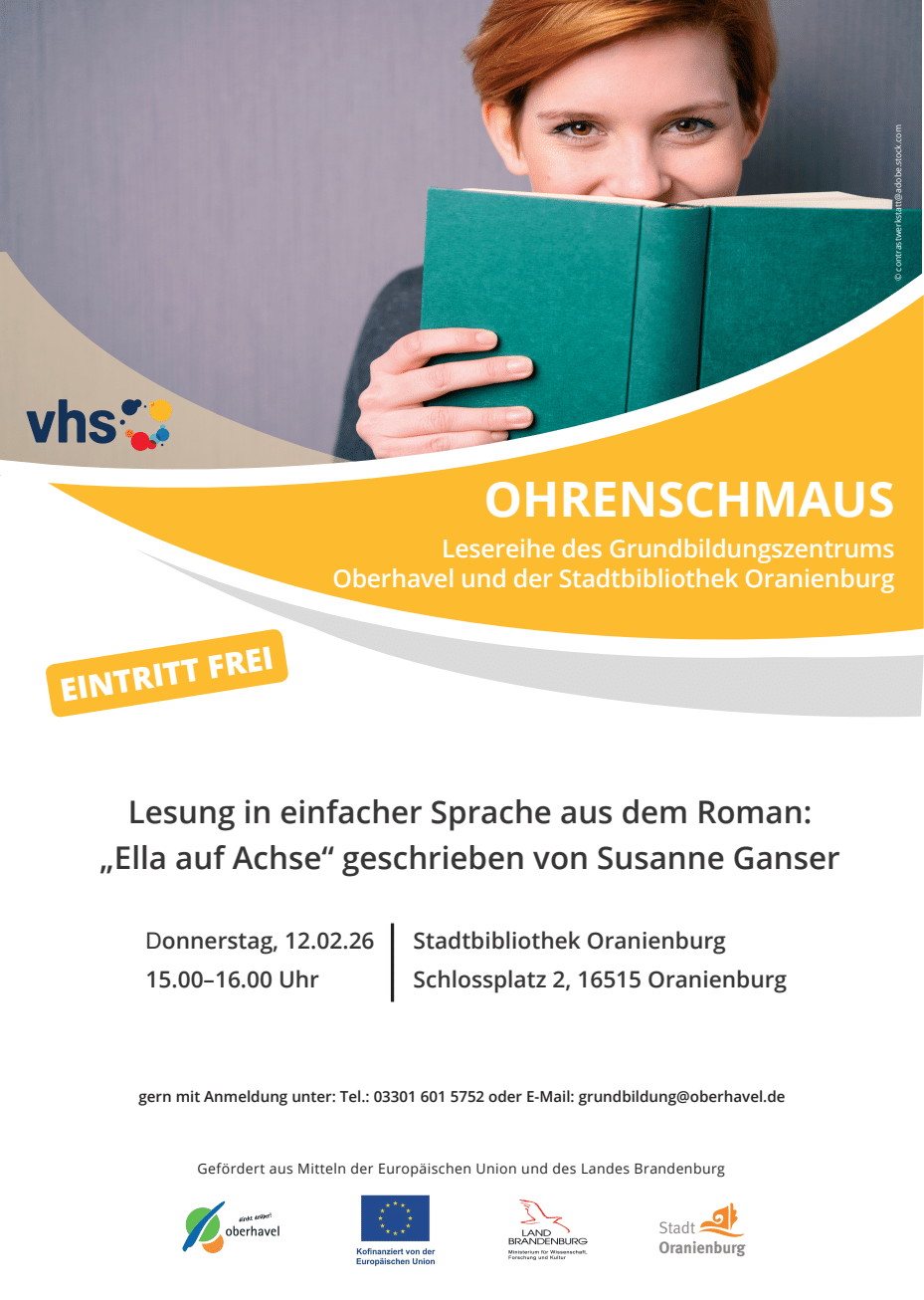 Lesung in einfacher Sprache