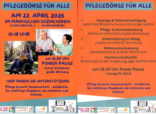 Pflegebörse für alle
