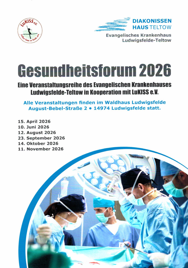 Gemeinsam moderne Medizin gestalten - Viszeralchirurgie und Viszeralmedizin im Krankenhaus Ludwigsfelde