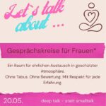 Let's talk about... Gesprächskreise für Frauen*