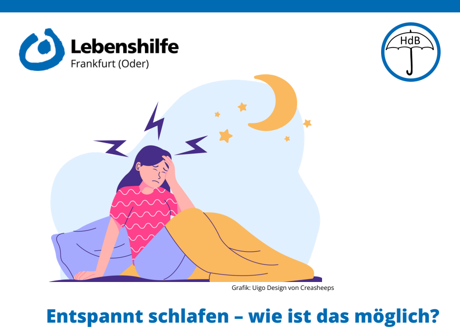 Entspannt schlafen - wie ist das möglich?