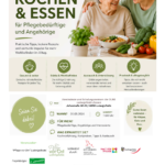 Gesundes Kochen und Essen für Pflegebedürftige und Angehörige