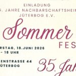 35 Jahre Nachbarschaftsheim Jüterbog e. V. Sommerfest