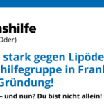 Neugründung SHG Gemeinsam stark gegen Lipödem