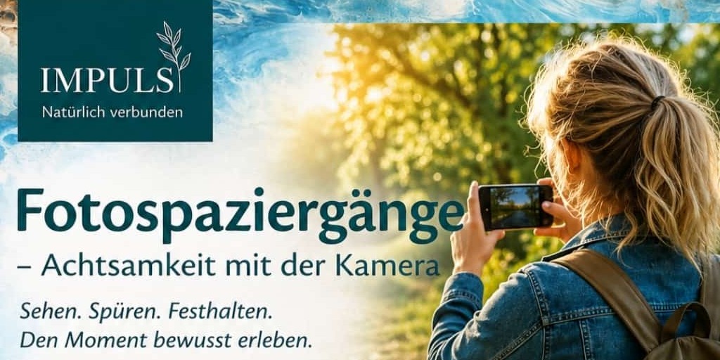 Fotospaziergang - Achtsamkeit mit der Kamera