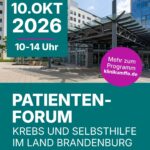 Patientenforum Krebs und Selbsthilfe im Land Brandenburg