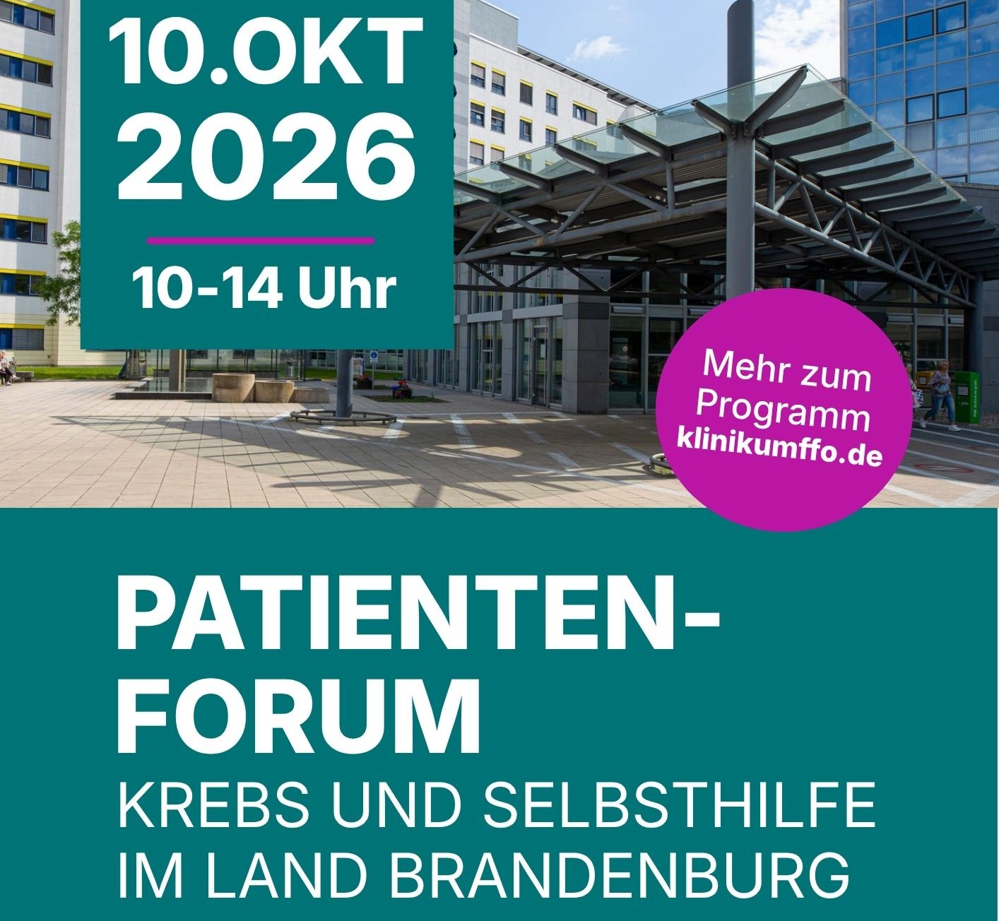 Patientenforum Krebs und Selbsthilfe im Land Brandenburg